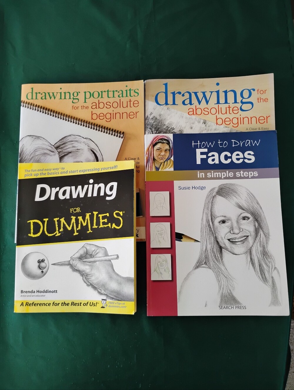 Lot Of 4 Drawing Books